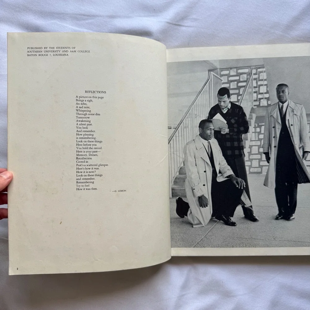 1961 Southern University A&M College Yearbook Baton Rouge HBCU Black History